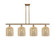 Ballston Four Light Island Pendant in Brushed Brass (405|5164IBBG5598ME)