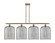 Ballston Four Light Island Pendant in Antique Brass (405|5164IABG55912SM)