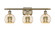 Ballston Three Light Bath Vanity in Antique Brass (405|5163WABG1286)