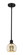 Ballston One Light Mini Pendant in Matte Black (405|5161SBKG1286)