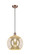 Ballston One Light Mini Pendant in Antique Copper (405|5161PACG12812)