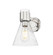 Downtown Urban One Light Wall Sconce in Polished Nickel (405|4641WPNG464C7SDY)