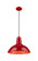 Downtown Urban One Light Pendant in Red (405|4551P16RD)