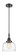 Caden One Light Pendant in Matte Black (405|4471PBKG713)