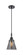 Caden One Light Mini Pendant in Matte Black (405|4471PBKG63)