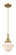Caden One Light Mini Pendant in Brushed Brass (405|4471PBBG531)