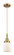 Caden One Light Mini Pendant in Brushed Brass (405|4471PBBG51)