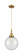 Caden One Light Mini Pendant in Brushed Brass (405|4471PBBG20410)