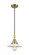 Caden One Light Mini Pendant in Antique Brass (405|4471PABG1)