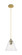 Downtown Urban One Light Pendant in Brushed Brass (405|4341PBBGBC84)
