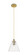 Downtown Urban One Light Pendant in Brushed Brass (405|4341PBBGBC82)