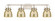 Downtown Urban Four Light Bath Vanity in Satin Nickel (405|4234WSNG4126ME)