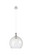 Ballston One Light Pendant in Polished Nickel (405|4151PPNG12414)