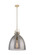 Downtown Urban One Light Pendant in Champagne Bronze (405|4101SLCBG41216SM)