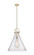 Downtown Urban One Light Pendant in Champagne Bronze (405|4101SLCBG41118SDY)