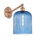 Ballston One Light Wall Sconce in Antique Copper (405|3171WACG5598BL)