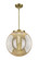 Essex One Light Pendant in Antique Brass (405|2211SABG20814)