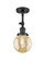 Franklin Restoration One Light Wall Sconce in Matte Black (405|203BKG2086)