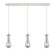 Downtown Urban Three Light Linear Pendant in Polished Nickel (405|1234511PPNG4514SM)