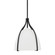 Arcelia One Light Pendant in Matte Black (47|48119)