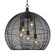 Calypso Five Light Pendant in Matte Black (62|6802LBLK)