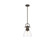 Duncan One Light Pendant in Rubbed Bronze (62|3604SRBZCLR)