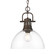 Duncan One Light Pendant in Rubbed Bronze (62|3602LRBZCLR)