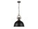 Duncan One Light Pendant in Rubbed Bronze (62|3602LRBZBLK)