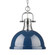 Duncan One Light Pendant in Chrome (62|3602LCHNVY)