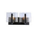 Aenon Two Light Vanity in Matte Black (62|3164BA2BLKHWG)