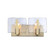 Aenon Two Light Vanity in Brushed Champagne Brass (62|3164BA2BCBHWG)