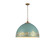 Alison Eight Light Pendant in Vintage Gold (62|08098PVGTEAL)
