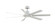 Lenzi 60'' Ceiling Fan in Matte White (26|FPD7060MW)