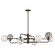 Oberon LED Chandelier in Black Oxide (138|FR30508BX)