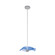 Embark LED Pendant in Silver Leaf/Blue (48|10006741)