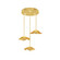 Embark LED Pendant in Gold Leaf/Amber (48|10006532)