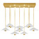 Embark LED Pendant in Gold Leaf/Clear (48|10006233)