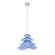 Embark LED Pendant in Silver Leaf/Blue (48|10006141)