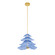 Embark LED Pendant in Gold Leaf/Blue (48|10006131)
