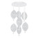 Embark Pendant in White/Clear (48|10006063)