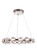 Jackie LED Chandelier in Polished Nickel (46|59415PLNLED)