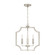 Courtney Four Light Foyer Pendant in Brushed Nickel (65|AA1037BN)