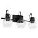 Buxton Three Light Vanity in Matte Black (65|AA1007MB)