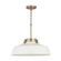 Oakwood One Light Pendant in Matte White (65|9D330A)