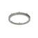 Decorative Metal Ring in Matte Powder White (167|NELO8RBN)