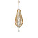 Eternity LED Mini Pendant in Heirloom Gold (546|SJ672622PVGR)
