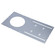 Dl Nc Plate 4'' Rd Flat Asym (230|80865)