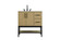 Lennox Bathroom Vanity in Honey Brown (173|VF60732MHB)