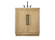 Chase Bathroom Vanity in Linen Oak (173|VF29030LO)