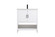 Ira Bathroom Vanity in White (173|VF25230MWH)